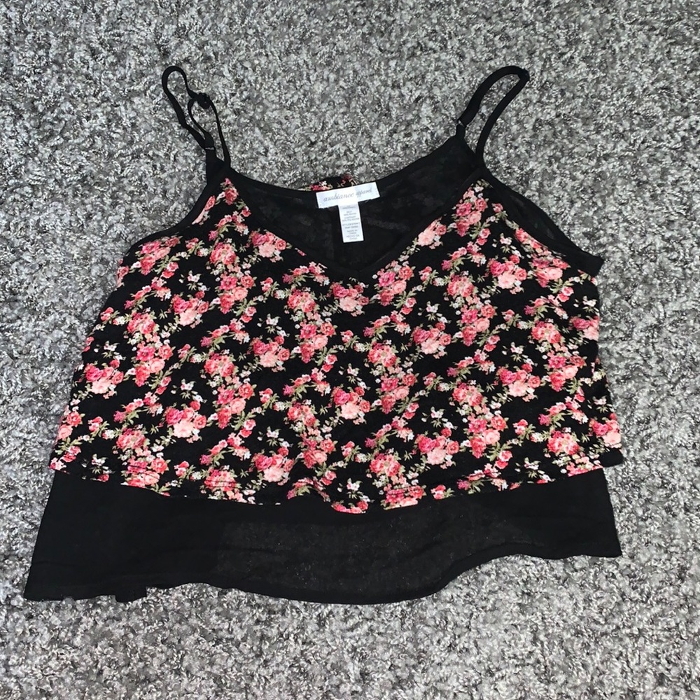Floral Crop Top